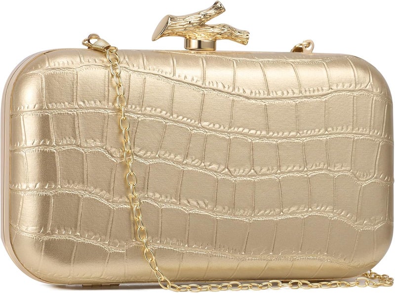CHUNLI Clutch Purses for Women Evening/Wedding Chic Woven Bag Formal PU Leather Purse Designer Handbags for Women - Image 2